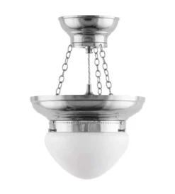 Ampel - Frödingampel 200 nickel, opalvit