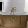 Badkar - Chateau beige gjutjärn 170 cm