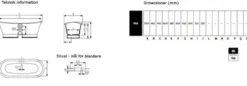 Badkar - Chateau vit gjutjärn 170 cm