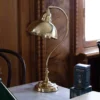 Bordslampa - Lagerlöf mässingskärm