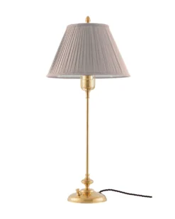 Bordslampa - Moberg 65 cm mässing, beige skärm