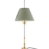Bordslampa - Stiernstedt mässing, olivgrön skärm