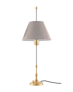 Bordslampa - Stiernstedt mässing, beige skärm
