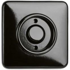 Dimmer kvadrat svart bakelit - THPG infällt