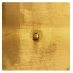 Dimmer kvadrat tryckknapp mässing - Fontini More-serien