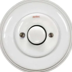Dimmer LED 4-100W universal vitt porslin - Fontini infällt
