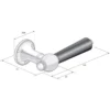 Dörrhandtag - Låsbolaget 437 nickel