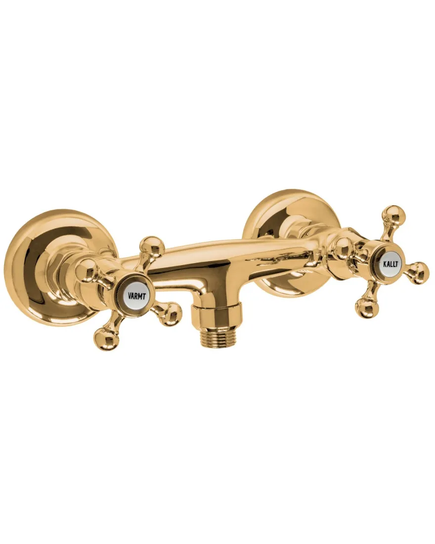 Duschblandare - Kensington gammaldags, guld