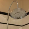 Duschset - Kensington retro gammaldags blandare, krom