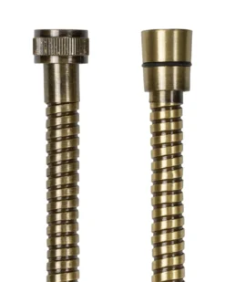 Duschslang brons 150 cm - Dubbellindad metall