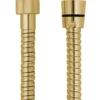 Duschslang guld 150 cm - Dubbellindad metall
