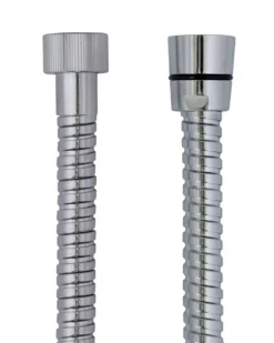 Duschslang krom 150 cm - Dubbellindad metall