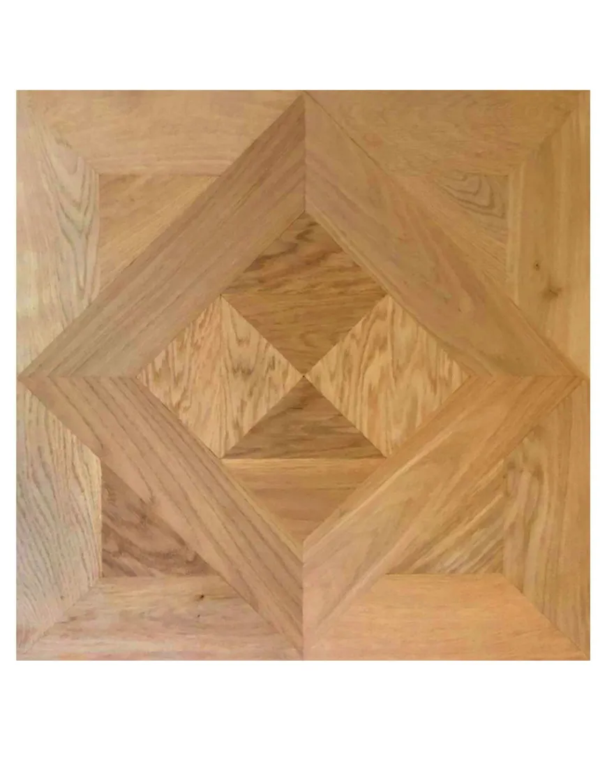 Ekparkett Nyrenässans - Panelgolv svensk ek 16x950x950 mm
