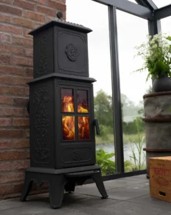 Gjutjärnskamin - Kamin Westbo Victoria 240