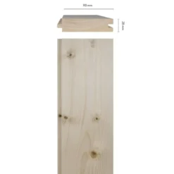 Grangolv Södermalm - 28 x 110 mm - Massivt trägolv