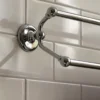 Handduksstång Dubbel - Haga - Krom