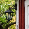 Hörnfäste svart smide - Till Sollerö/Solgård