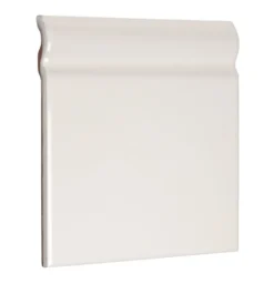 Kakel Cambridge - Golvsockel list 15 x 15 cm vit, blank
