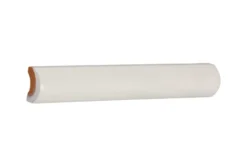 Kakel Mayfair - Elfenbensvit dekorlist 2 x 13 cm blank, lätt vågigt