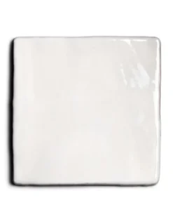 Kakel Mayfair - Elfenbensvit 13 x 13 cm blank, lätt vågigt