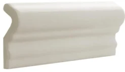 Kakel Victoria - Bröstlist 5 x 15 cm elfenbensvit, blank
