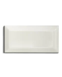 Kakel Victoria - Fasad kant 7,5 x 15 cm elfenbensvit, blank
