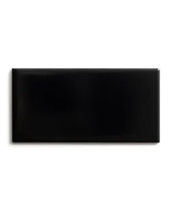Kakel Victoria - 7,5 x 15 cm svart, blank