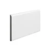 Kakel Victoria - 7,5 x 15 cm vit bullnose långsida