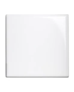 Kakel Victoria - 15 x 15 cm vit bullnose hörn