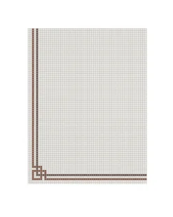 Klinkerfris hörn - Mosaik Mayfair Röd