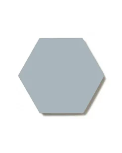 Klinker - Hexagon 10 x 10 cm gråblå