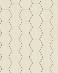 Klinker - Hexagon 10 x 10 cm gulvit