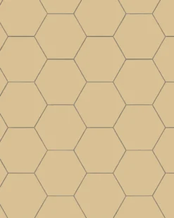 Klinker - Hexagon 15 x 15 cm honung