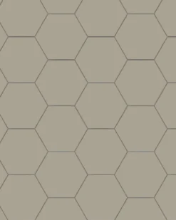 Klinker - Hexagon 15 x 15 cm ljusgrå