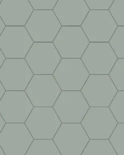 Klinker - Hexagon 15 x 15 cm ljusgrön