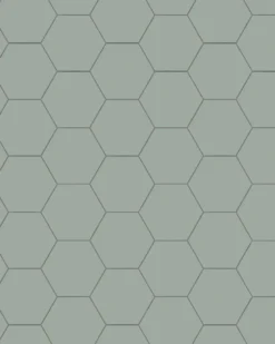 Klinker - Hexagon 10 x 10 cm ljusgrön