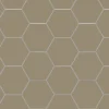Klinker - Hexagon 15 x 15 cm mullvadsgrå