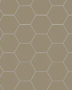 Klinker - Hexagon 15 x 15 cm mullvadsgrå
