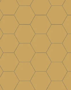 Klinker - Hexagon 15 x 15 cm ockragul