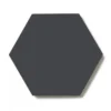 Klinker - Hexagon 15 x 15 cm svart