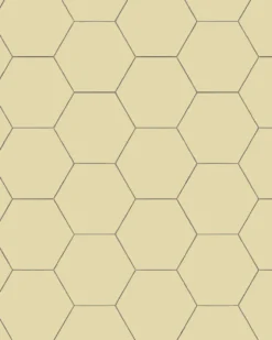 Klinker - Hexagon 15 x 15 cm vaniljgul