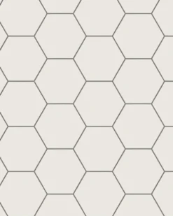 Klinker - Hexagon 15 x 15 cm vit