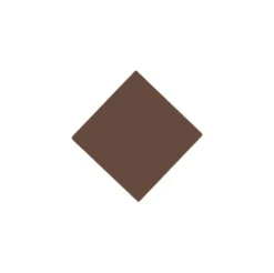 Klinker - Kvadrat 5 x 5 cm chokladbrun