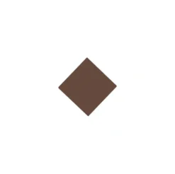 Klinker - Kvadrat 3,5 x 3,5 cm chokladbrun