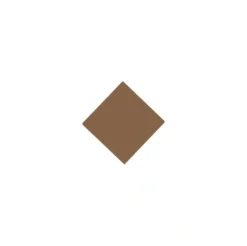 Klinker - Kvadrat 3,5 x 3,5 cm havana