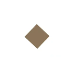Klinker - Kvadrat 3,5 x 3,5 cm kaffebrun