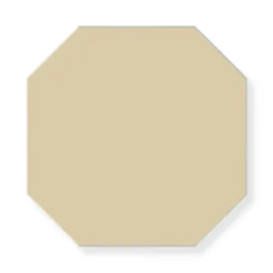 Klinker - Oktagon 15 x 15 cm elfenben