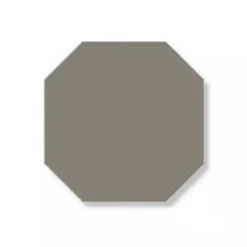 Klinker - Oktagon 10 x 10 cm grå