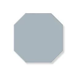 Klinker - Oktagon 10 x 10 cm gråblå