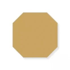 Klinker - Oktagon 10 x 10 cm ockragul